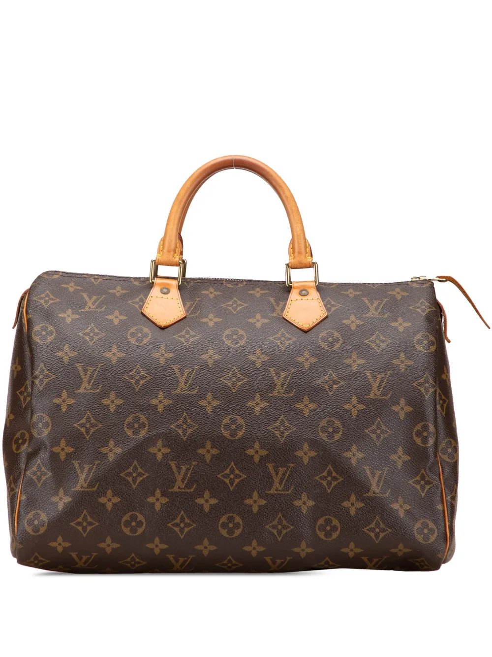 Louis Vuitton Pre-Owned 1997 モノグラム スピーディ 35 ボストンバッグ - ブラウン Louis Vuitton Pre-Owned 1997 モノグラム スピーディ 35 ボストンバッグ - ブラウン