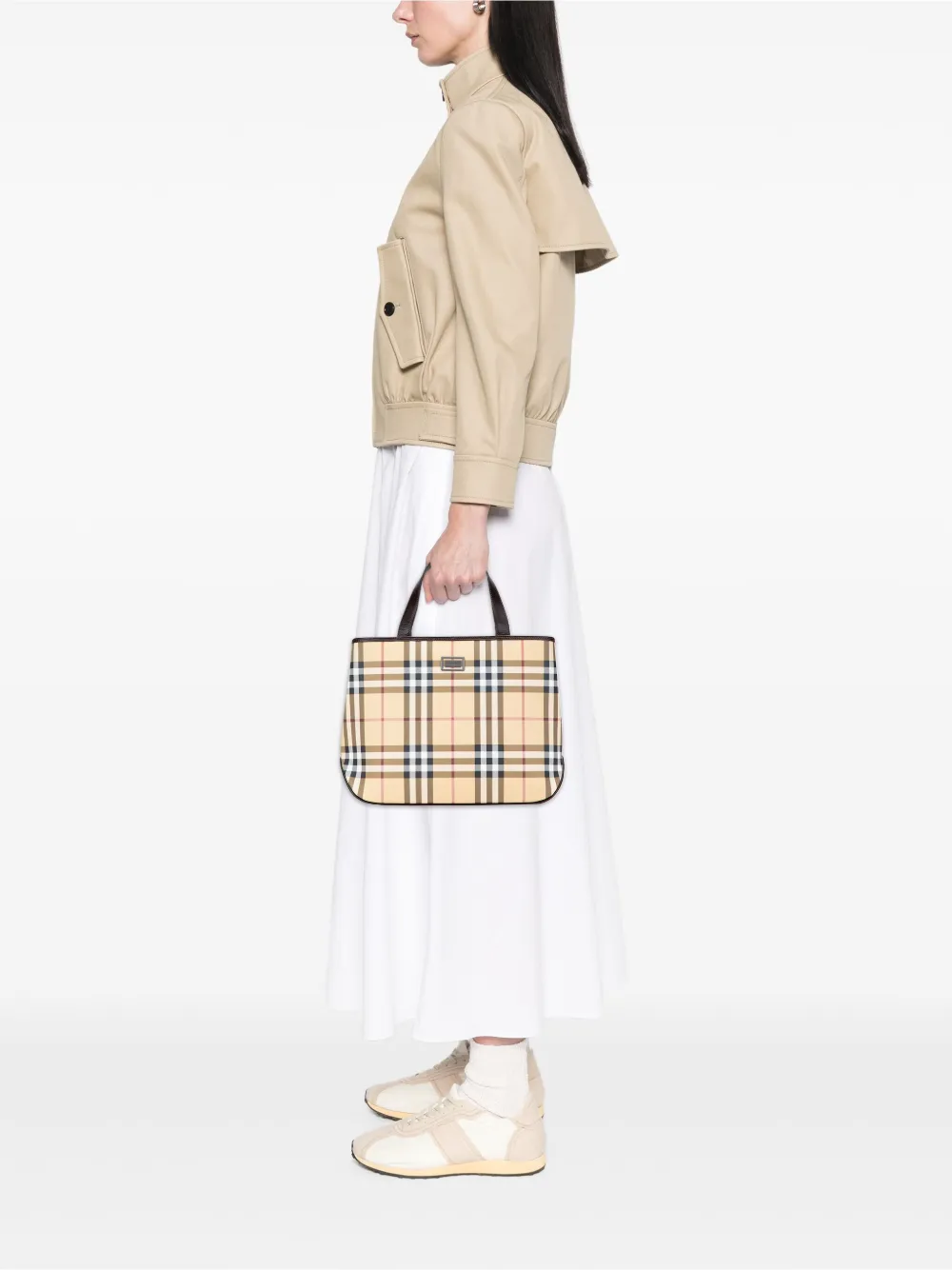 Burberry Pre-Owned sac à main à motif House Check (2000-2017) | Pre-owned | Image 2