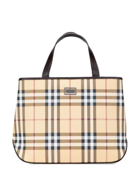 Burberry Pre-Owned bolsa de mano   House Check 2000-2017