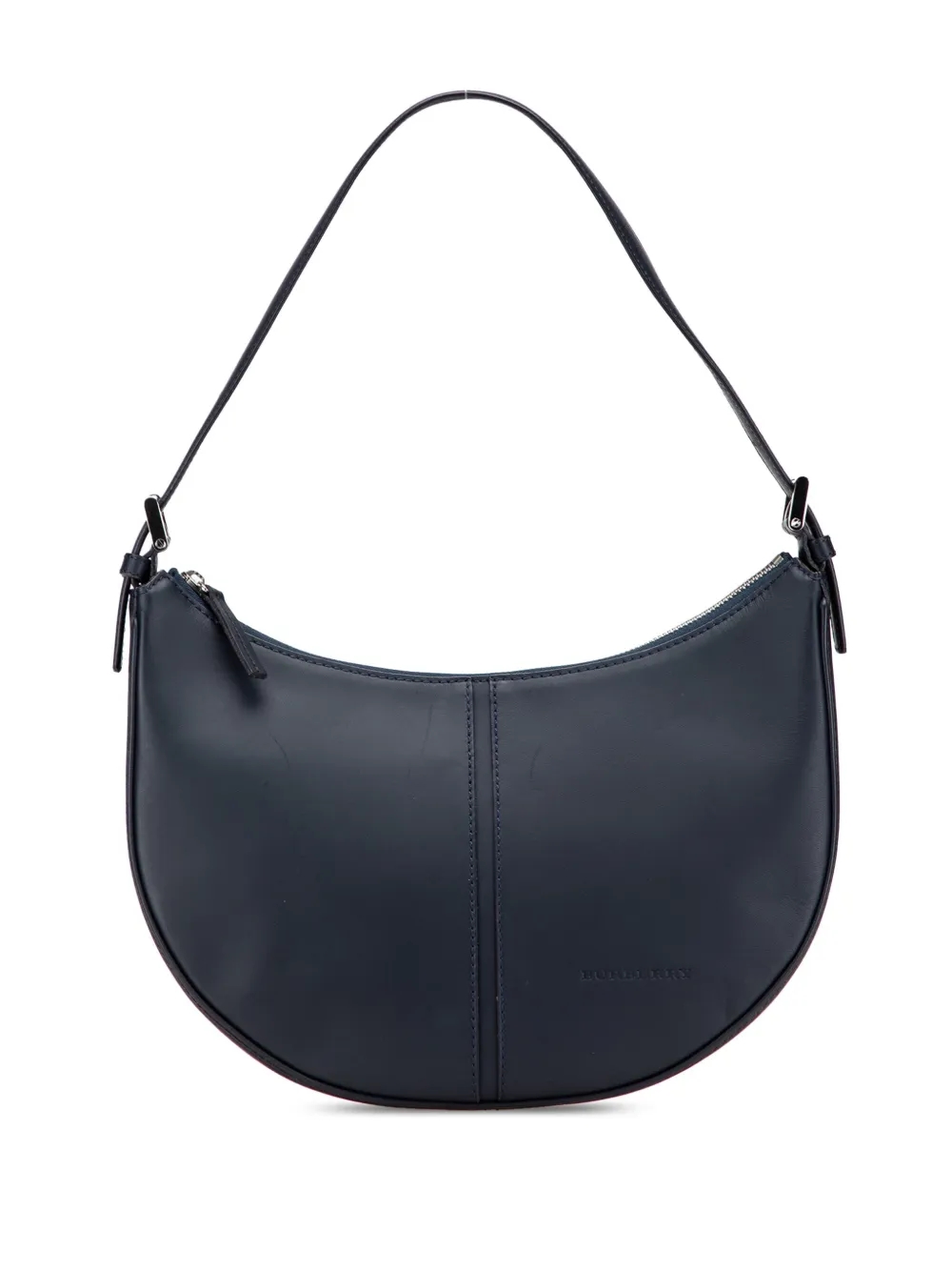 Burberry Pre-Owned 2000-2017 Leather Hobo shoulder bag | Blue | Image 1