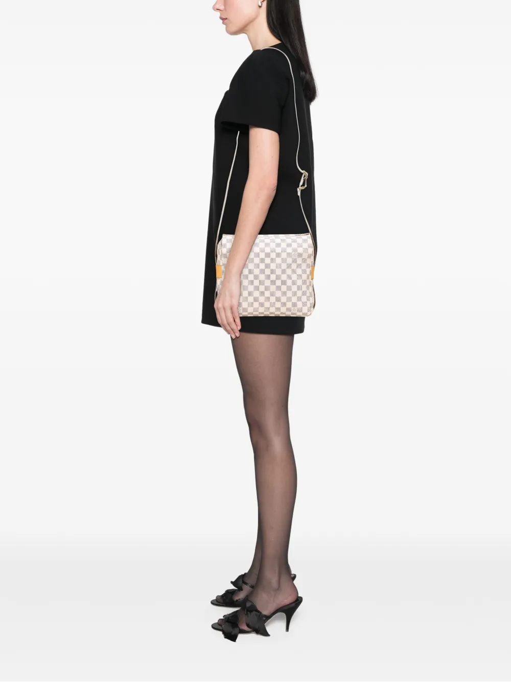 Louis Vuitton Pre-Owned 2007 Damier Azur Naviglio crossbody bag | Pre-Owned | Image 2