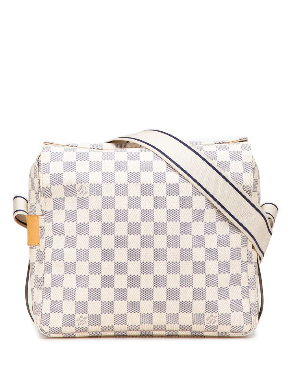 Louis Vuitton Pre-Owned 2007 Damier Azur Naviglio crossbody bag | White | Image 1