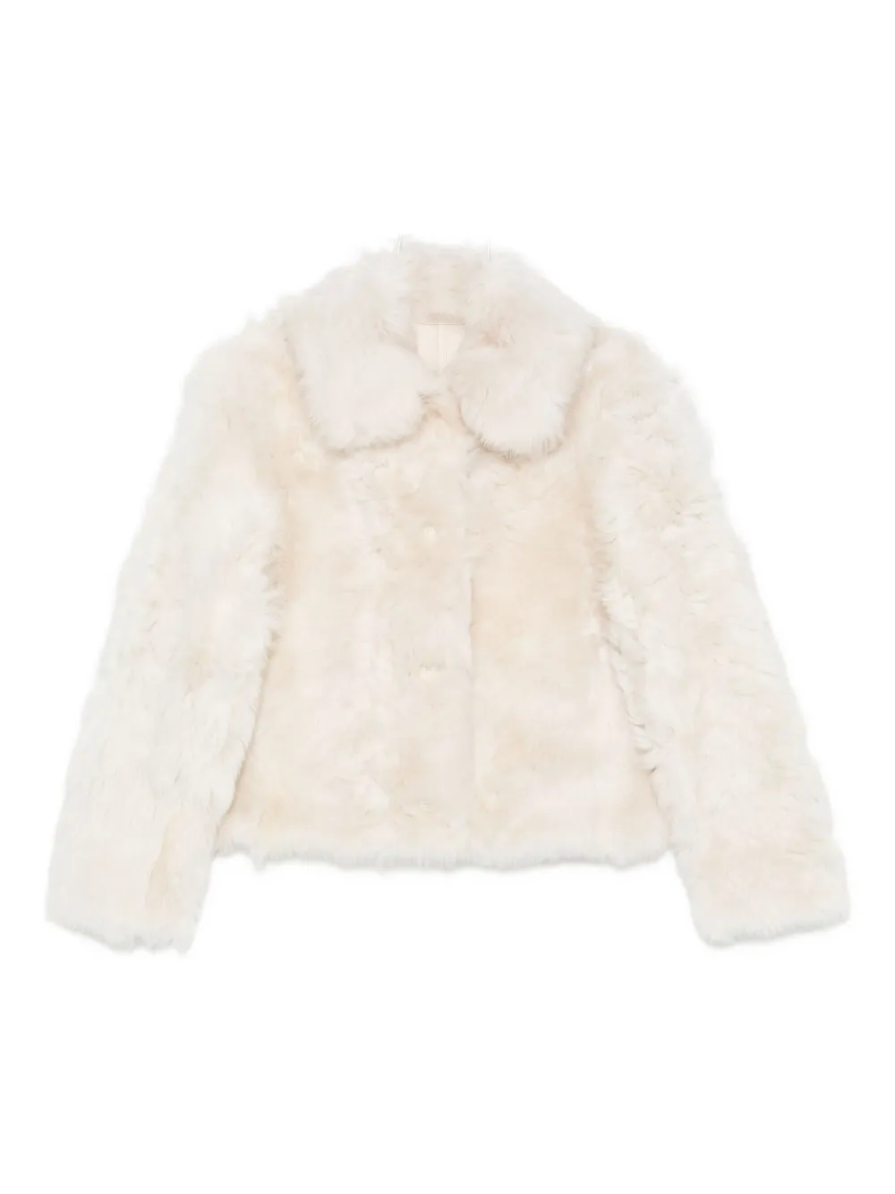 Yves Salomon textured jacket | Neutrals | Image 1