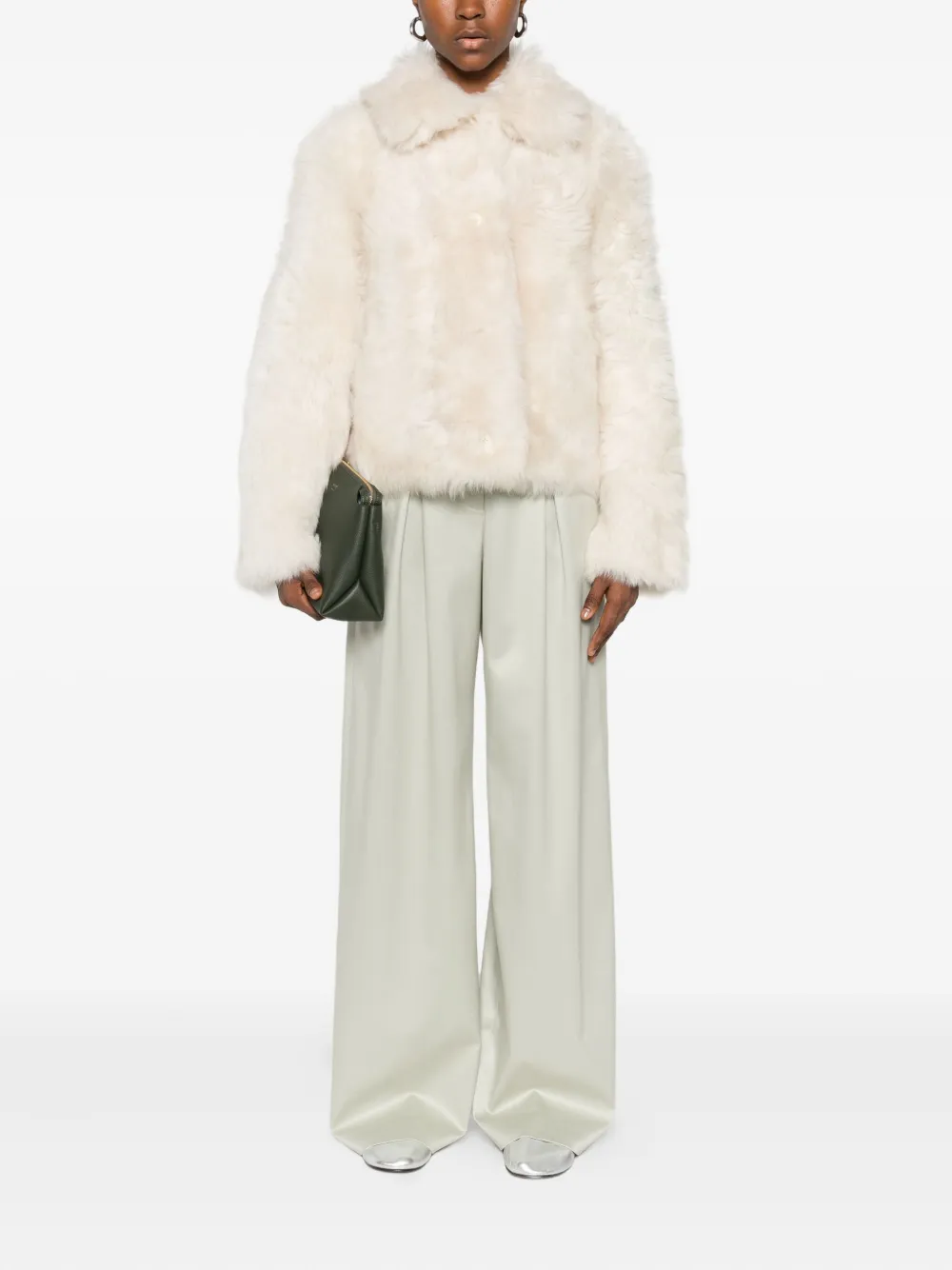 Yves Salomon textured jacket | Fitted Jackets | Image 2