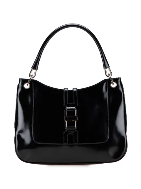 Gucci Pre-Owned شنطة كتف جلد لامع 2000-2015