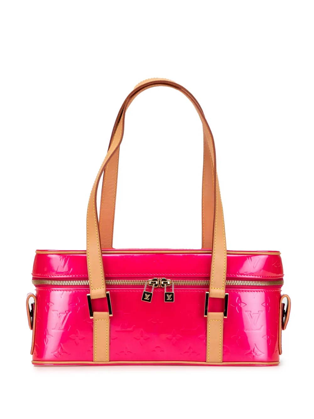Louis Vuitton Pre-Owned 2003 モノグラム ヴェルニ サリバン ホリゾンタル PM ショルダーバッグ - ピンク Louis Vuitton Pre-Owned 2003 モノグラム ヴェルニ サリバン ホリゾンタル PM ショルダーバッグ - ピンク