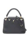 Louis Vuitton Pre-Owned 2019 Taurillon Capucines MM satchel - Black