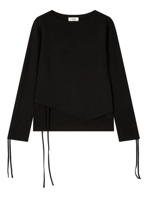 TOMBOY playera a capas con detalle de correa