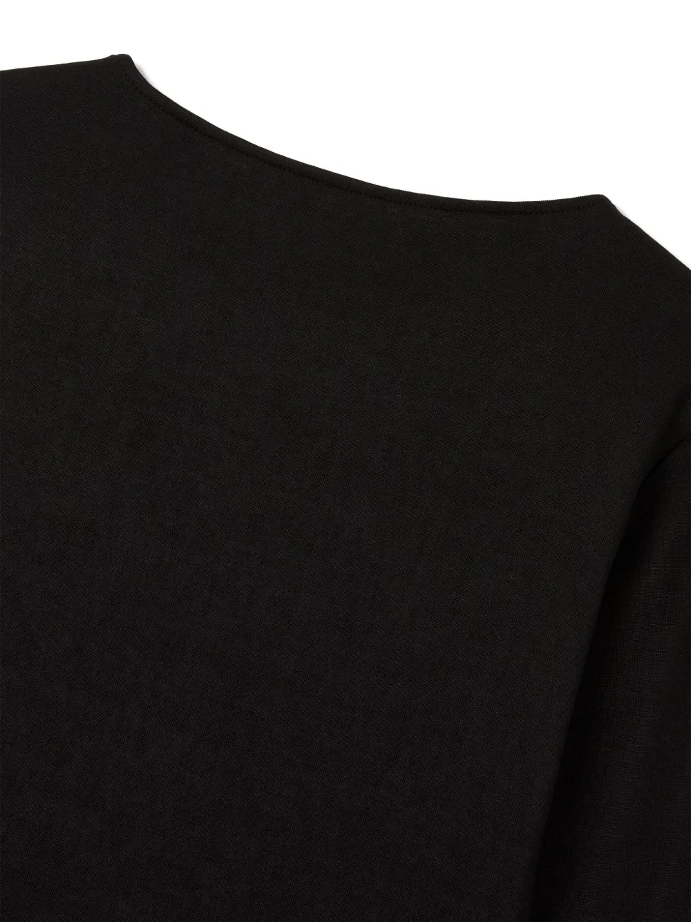 Studio Tomboy Strap-detail Layered T-shirt In Black