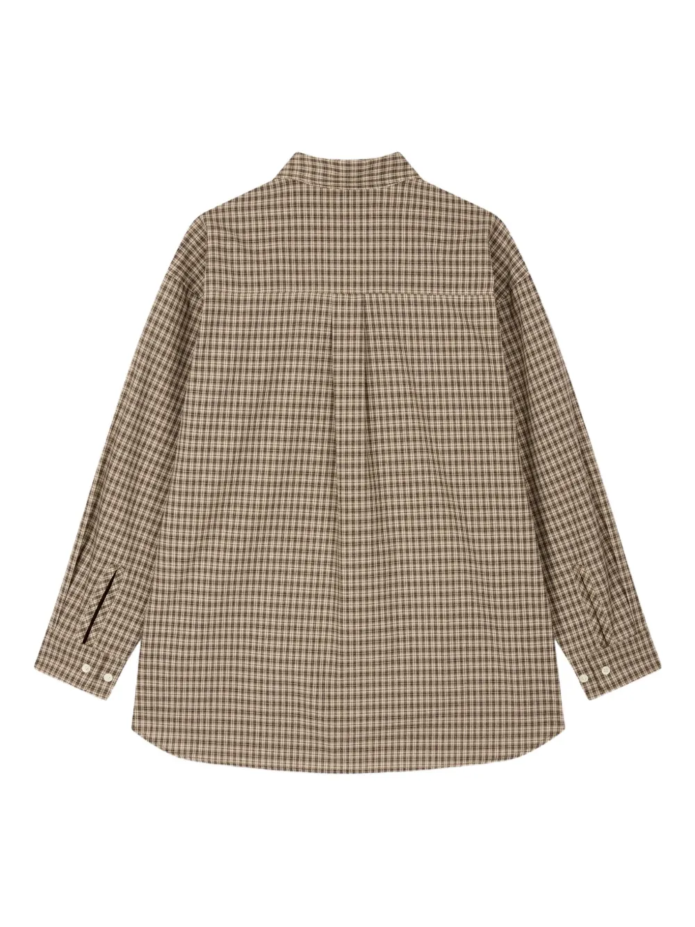 STUDIO TOMBOY checked shirt - Bruin