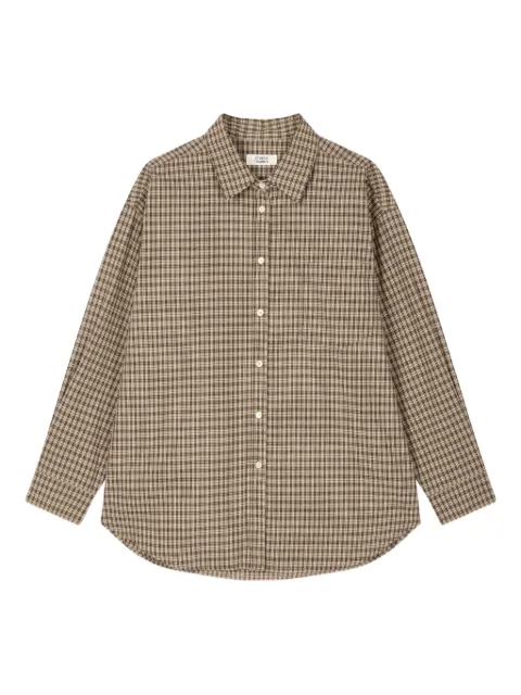 STUDIO TOMBOY camisa con cuadros estampados