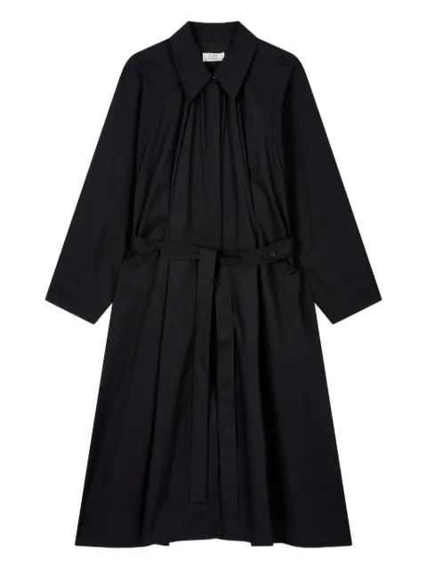 STUDIO TOMBOY shirred shirt dress