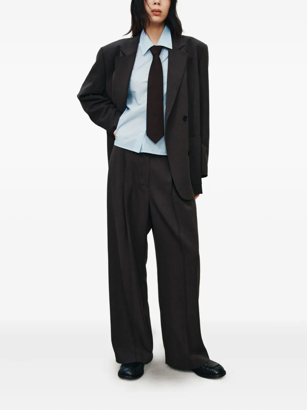 STUDIO TOMBOY pleated trousers - Grijs