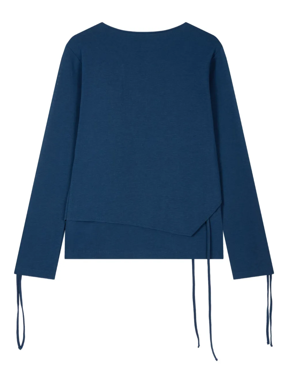 Studio Tomboy String-detail T-shirt In Blue