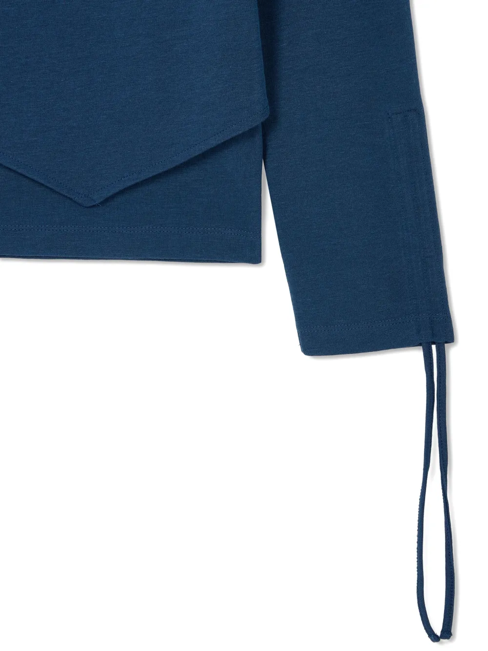 Studio Tomboy String-detail T-shirt In Blue