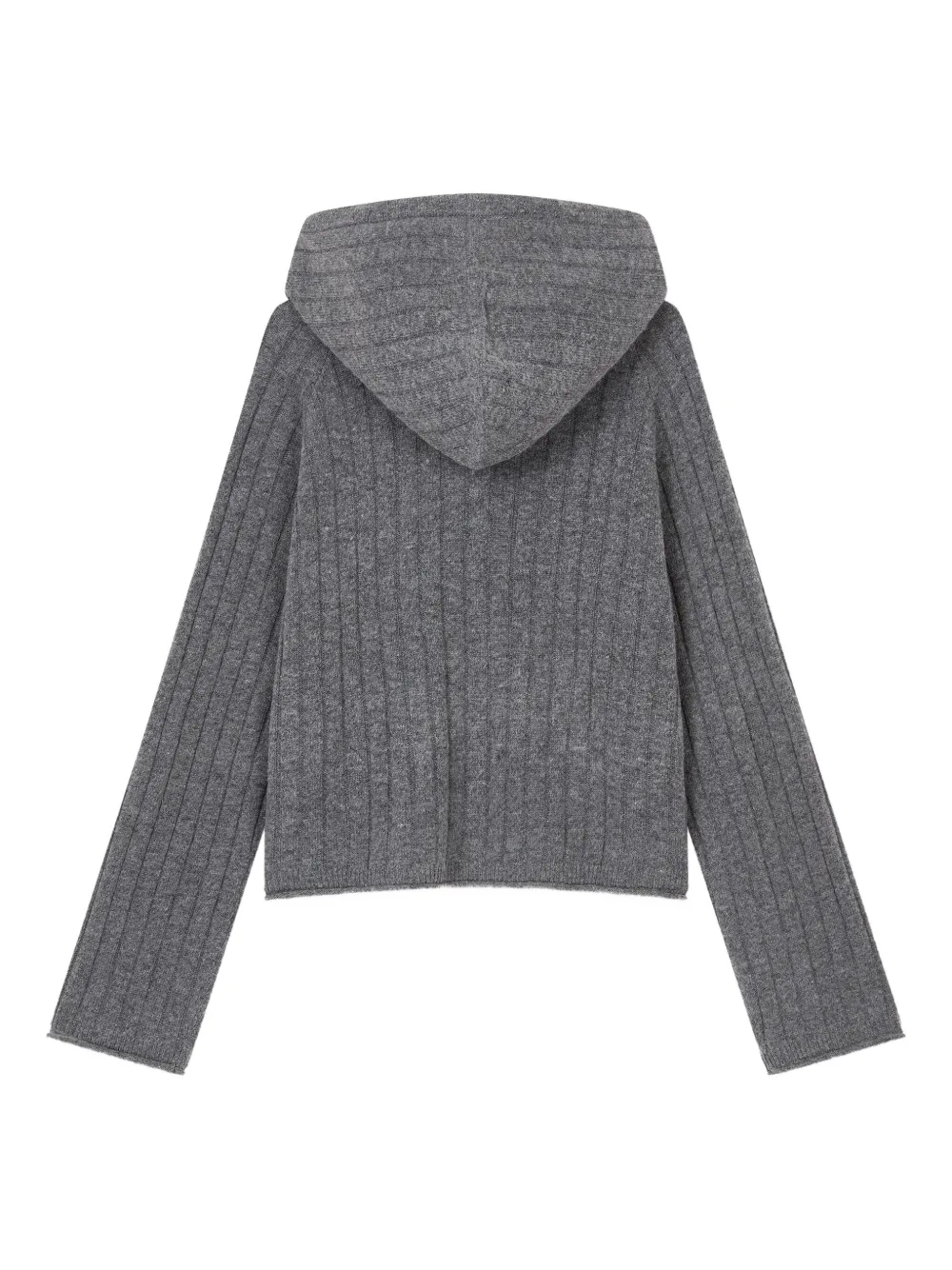 STUDIO TOMBOY knitted hoodie - Grijs