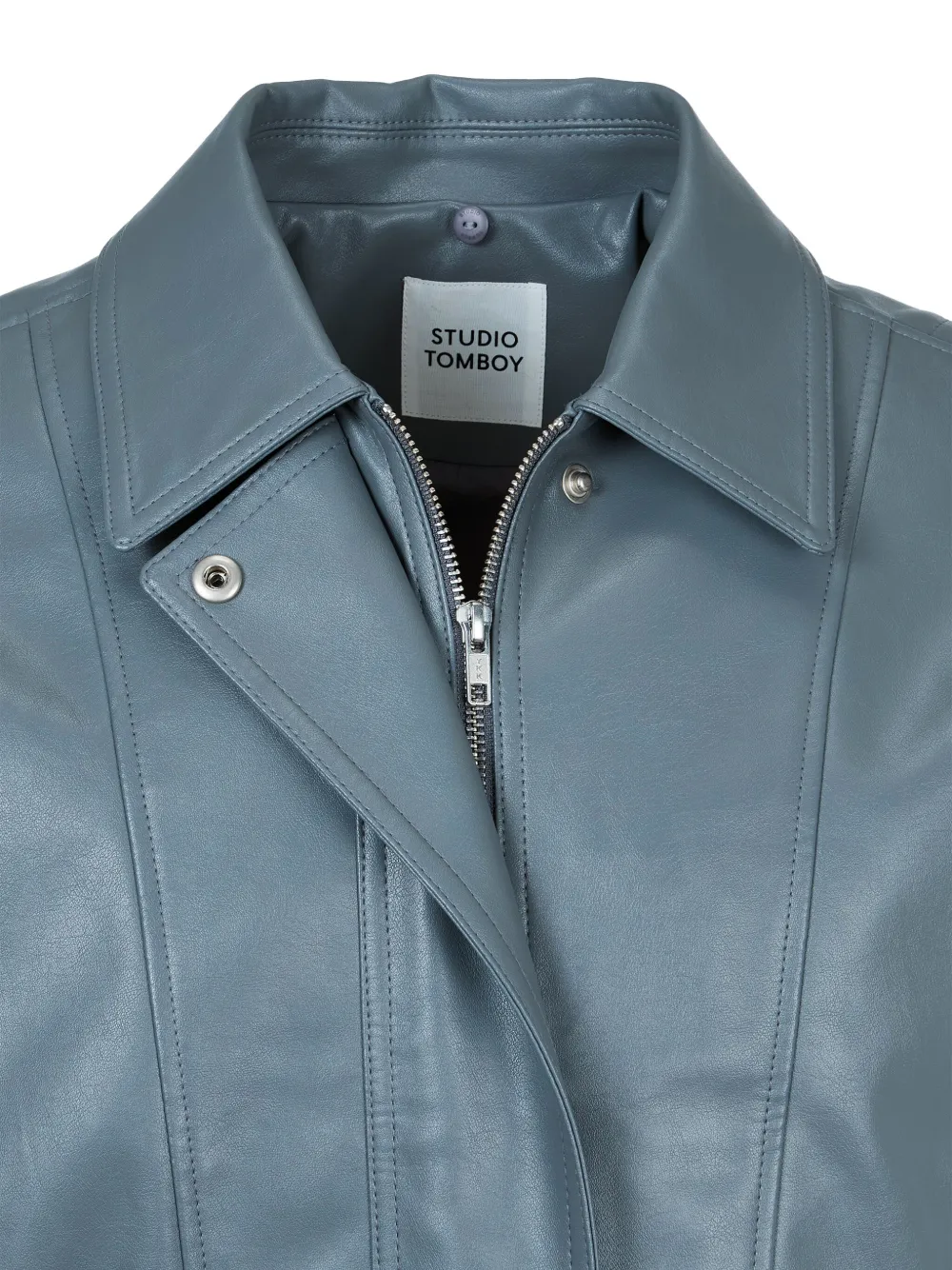 Studio Tomboy Hooded Jacket In Blue