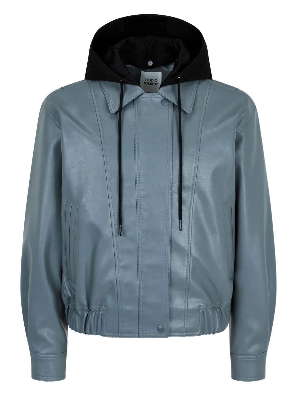 Studio Tomboy Hooded Jacket In Blue