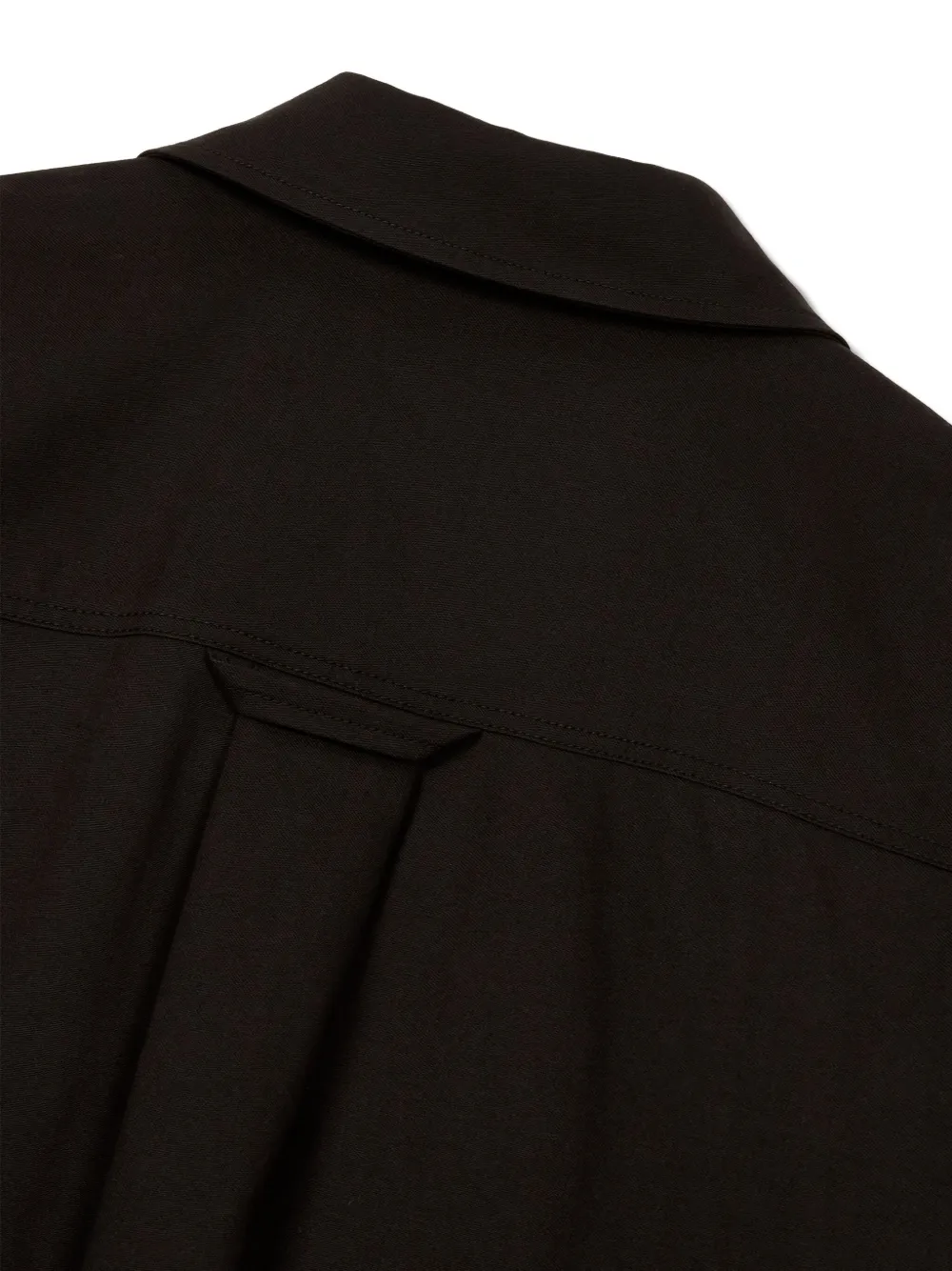 Studio Tomboy Zip-up Shirt In Black
