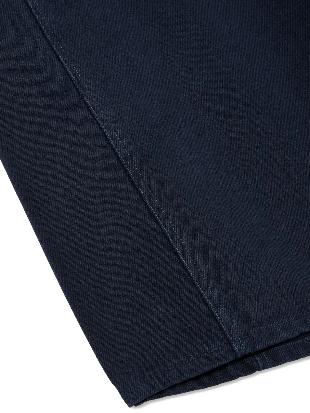 Studio Tomboy Twill Tunic Dress In Blue
