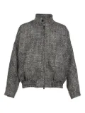DARKPARK herringbone-pattern jacket - Black
