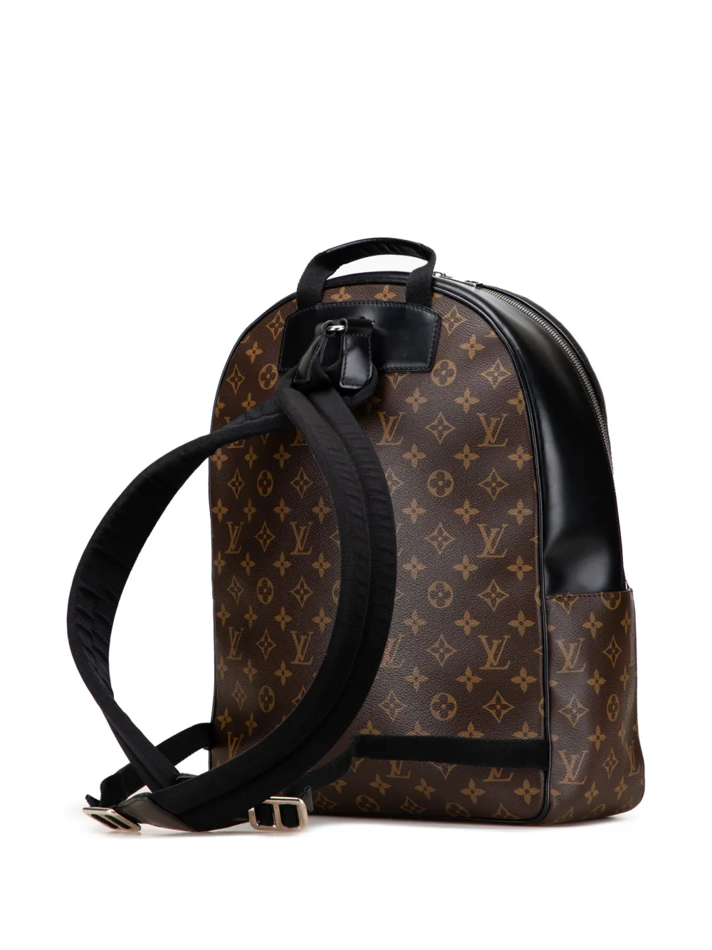 Pre-owned Louis Vuitton 2019 Monogram Macassar Josh Backpack In Brown
