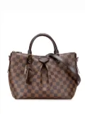 Louis Vuitton Pre-Owned 2015 Damier Ebene Siena PM satchel - Brown