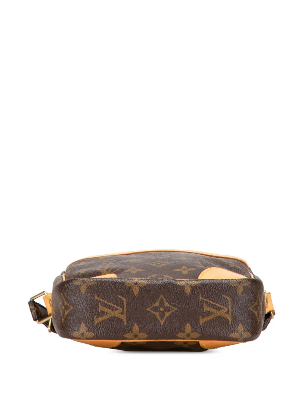 Pre-owned Louis Vuitton 2002 Monogram Danube Crossbody Bag In Brown