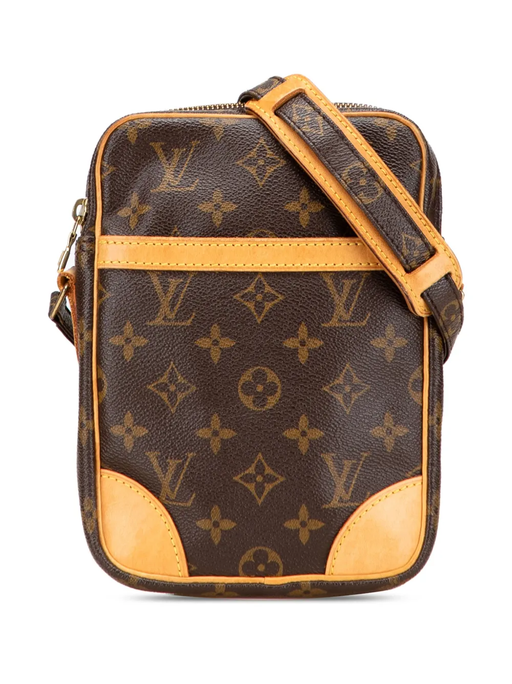 Louis Vuitton Pre-Owned 2002 Monogram Danube crossbody bag - ブラウン Louis Vuitton Pre-Owned 2002 Monogram Danube crossbody bag - ブラウン