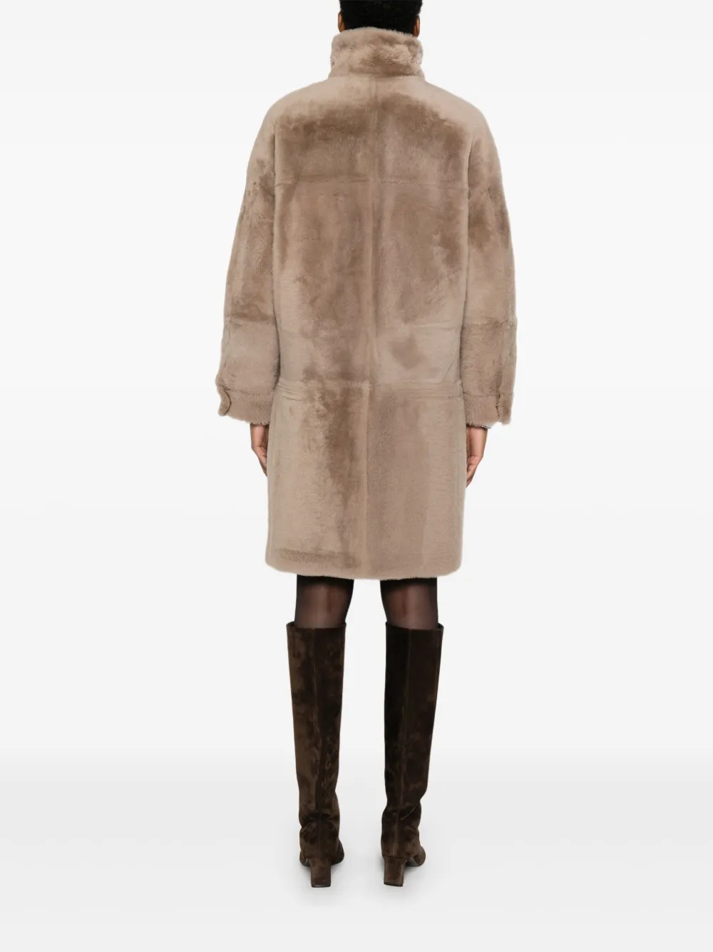 Brunello Cucinelli Bontjas met rits Beige