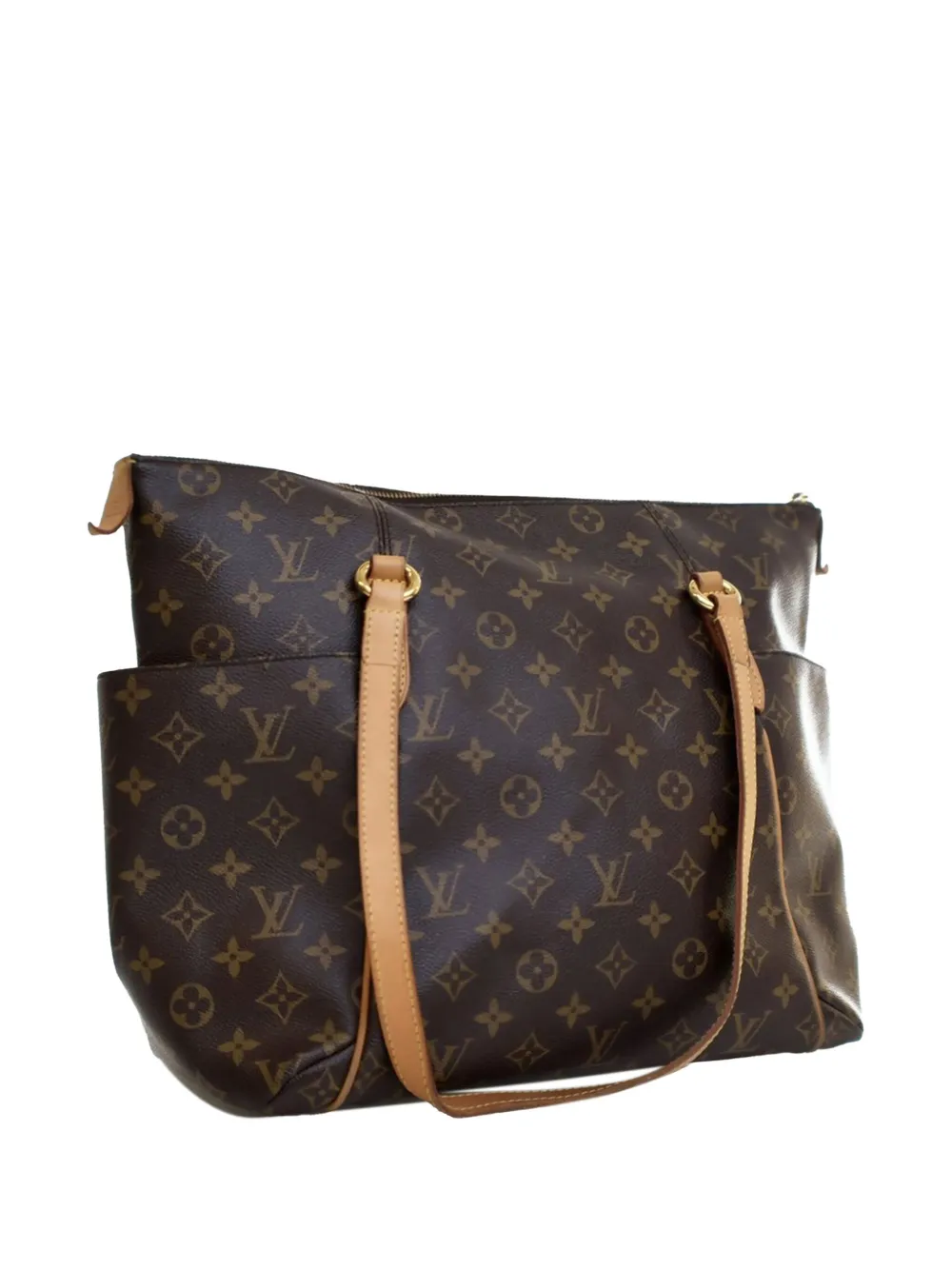 Pre-owned Louis Vuitton 2009-2017 Monogram Totally Mm Tote Bag In Brown