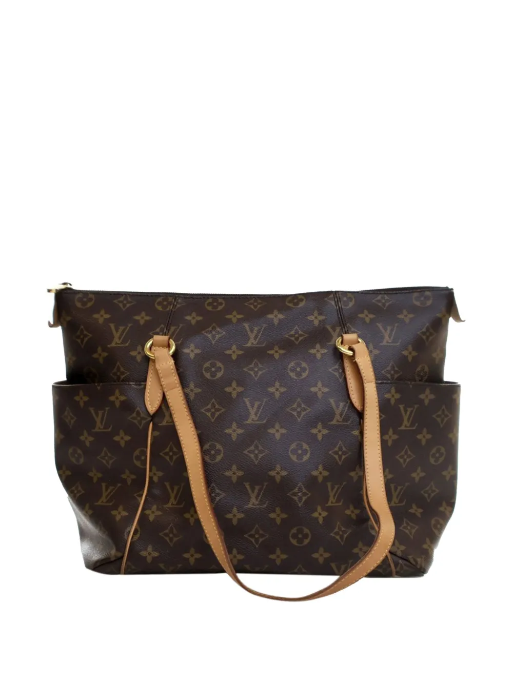Pre-owned Louis Vuitton 2009-2017 Monogram Totally Mm Tote Bag In Brown