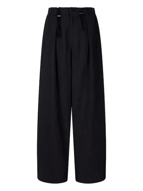 STUDIO TOMBOY pleated drawstring trousers