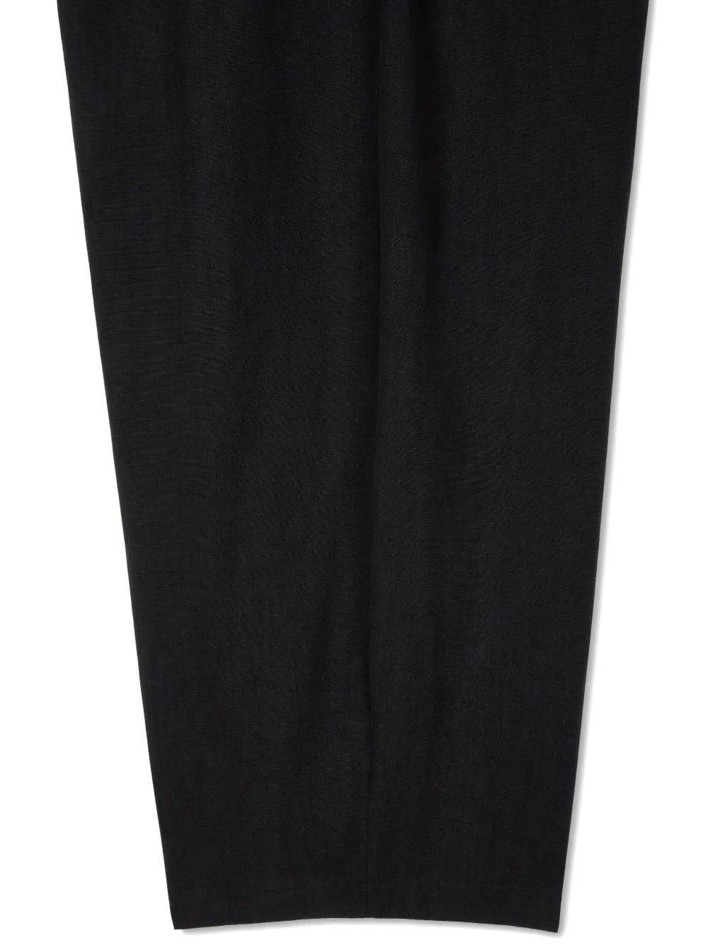 Studio Tomboy Pleated Drawstring Trousers In Black