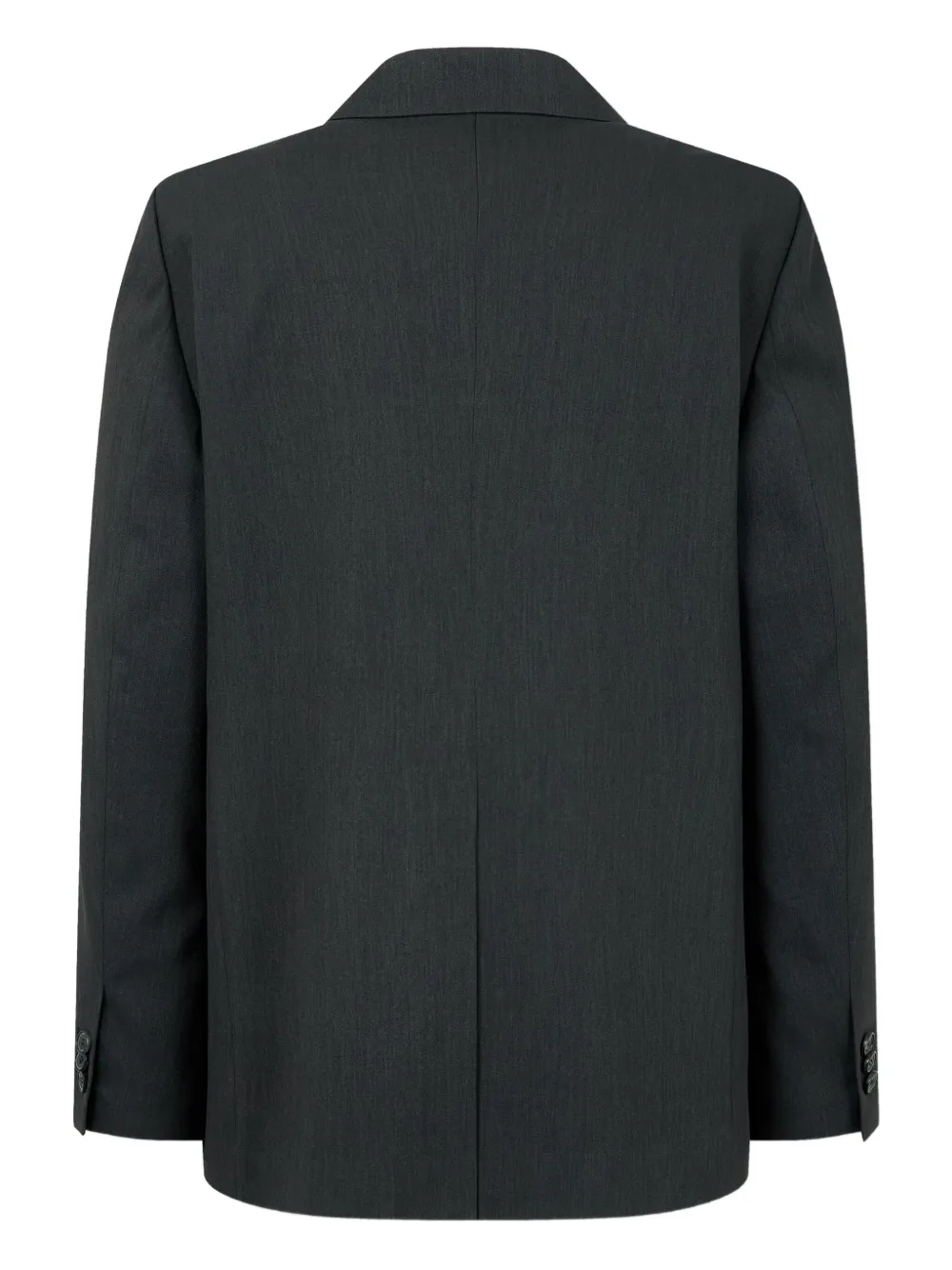 Studio Tomboy Buttoned Tailored Jacket In Gray
