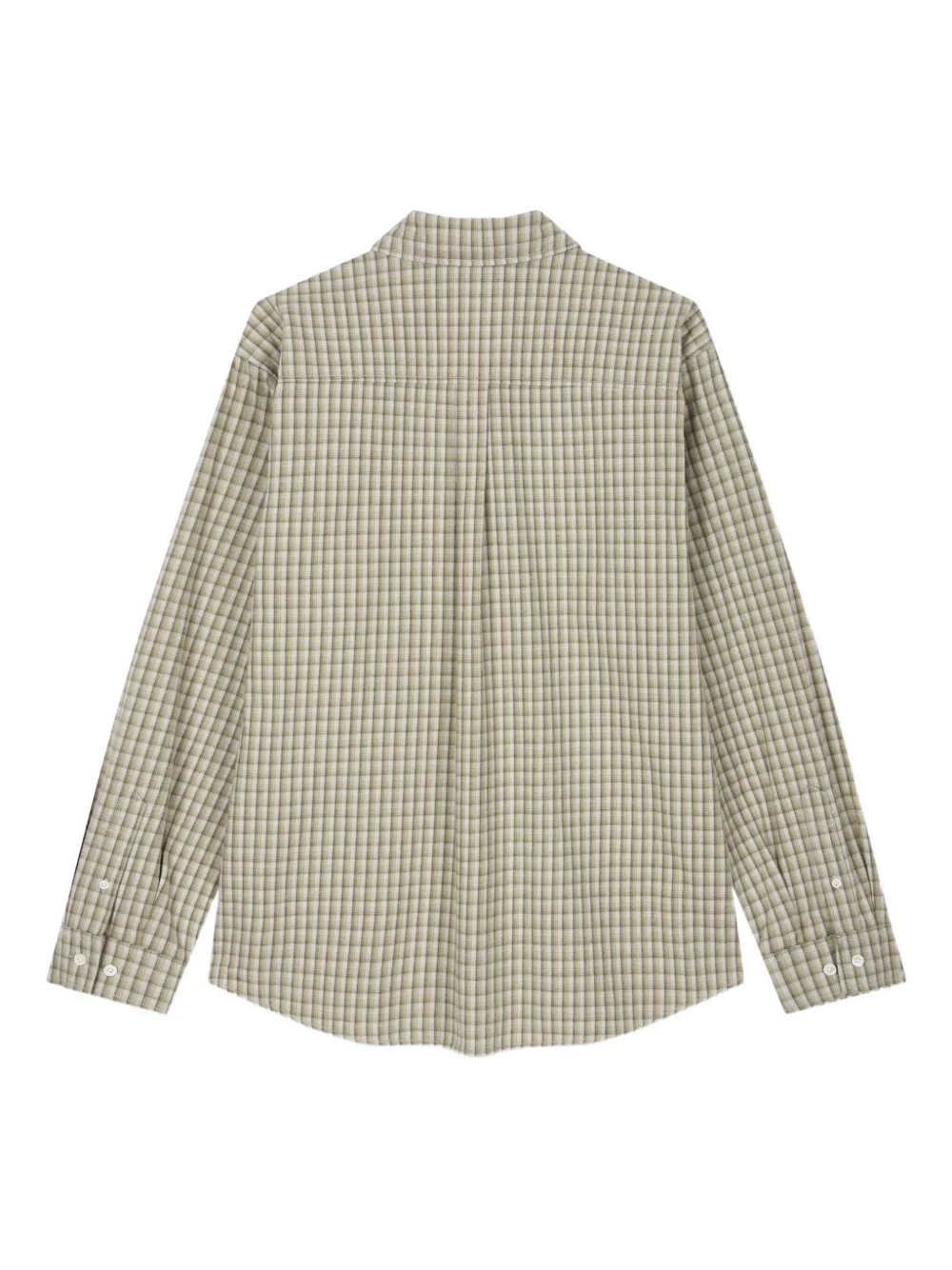 STUDIO TOMBOY checked shirt - Beige