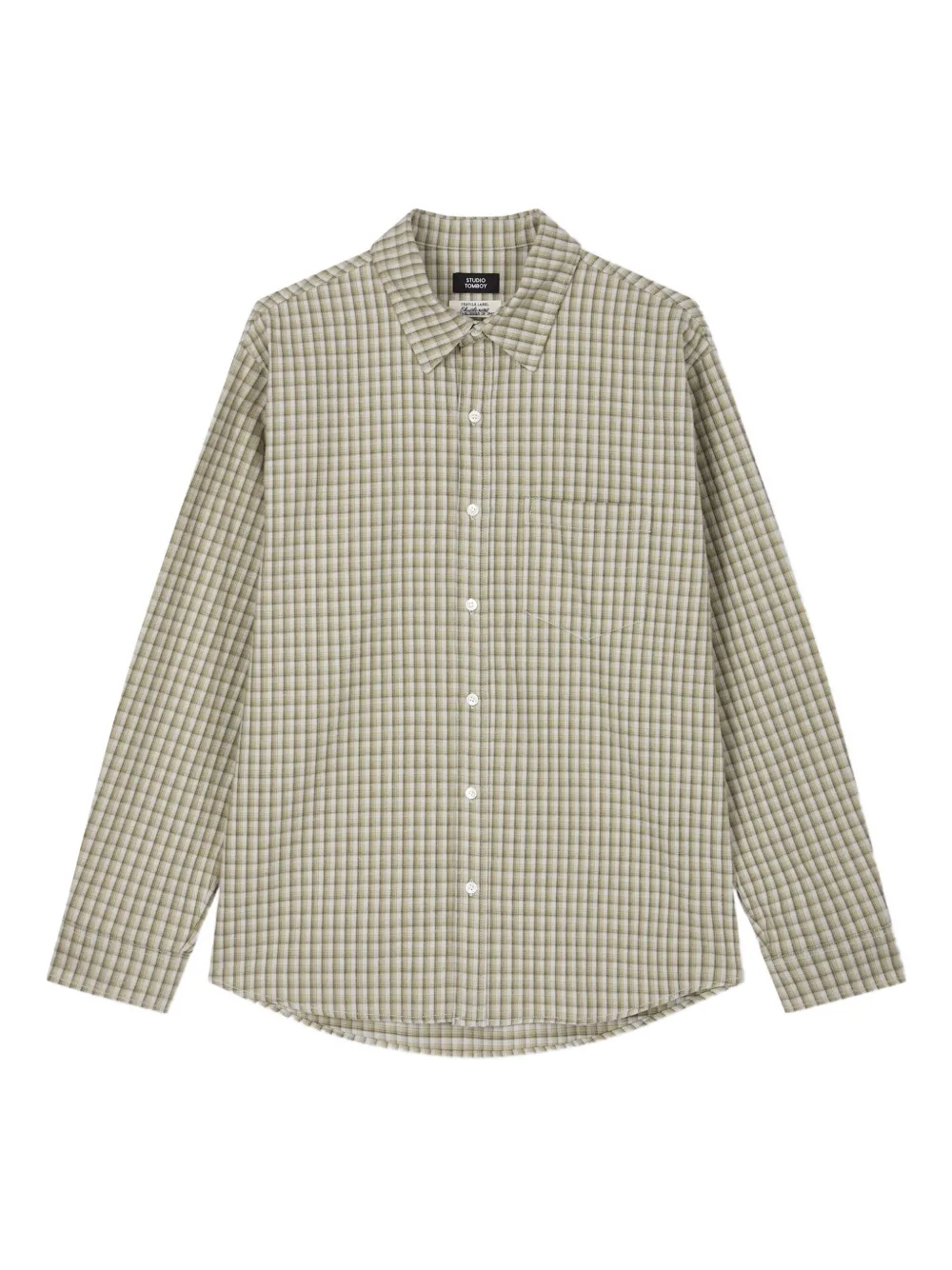 STUDIO TOMBOY checked shirt | Neutrals | Image 1