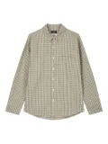 STUDIO TOMBOY checked shirt - Neutrals
