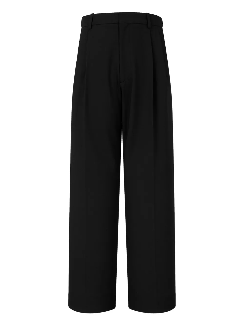 Studio Tomboy Pleated-front Trousers In Black