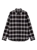 STUDIO TOMBOY check shirt - Black