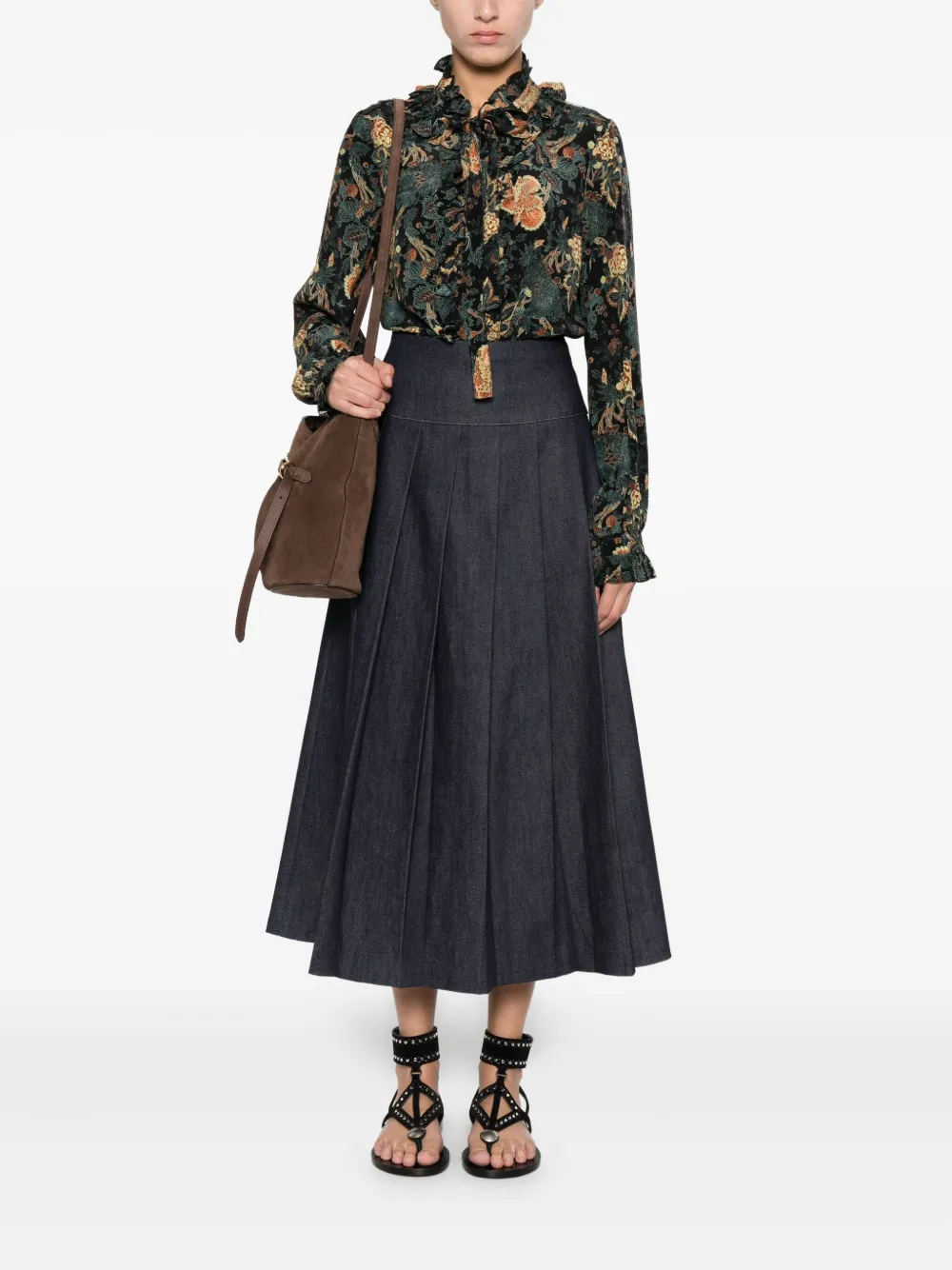 Ulla Johnson Catroux blouse - Blauw