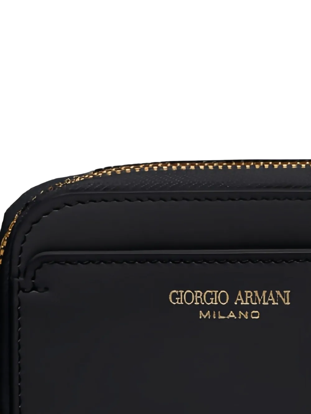Giorgio Armani mini zip-around logo-plaque wallet | Image 2