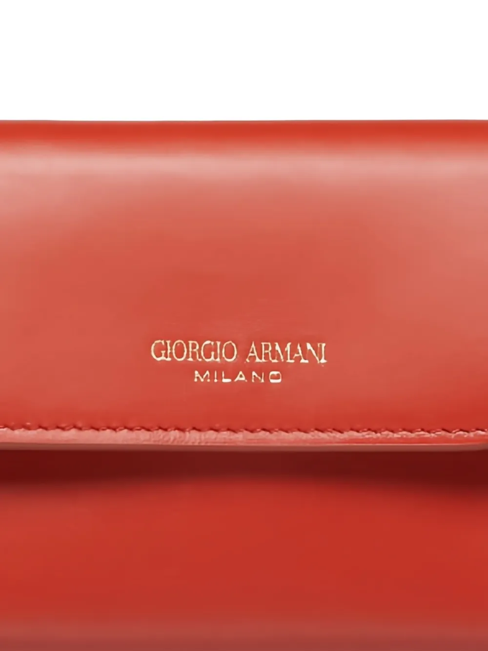 Giorgio Armani trifold leather logo-plaque wallet | Image 2