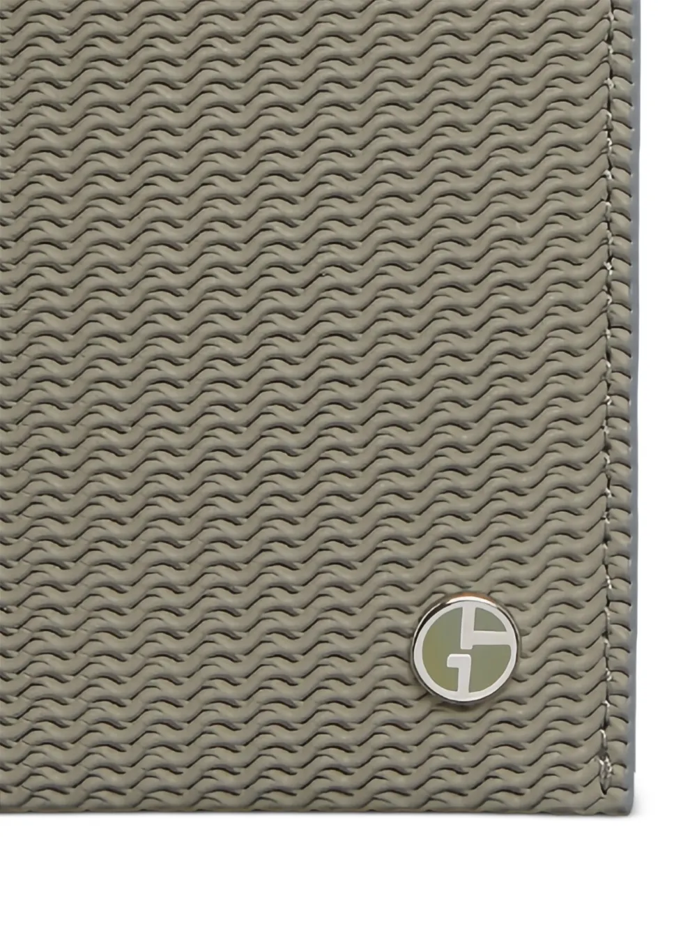 Giorgio Armani textured logo cardholder | Image 2