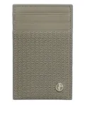 Giorgio Armani textured logo cardholder - Green