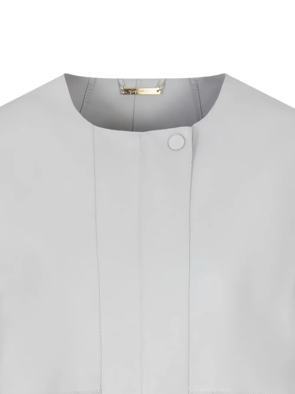 Giorgio Armani veste en cuir à poches | Vestes en cuir | Image 2