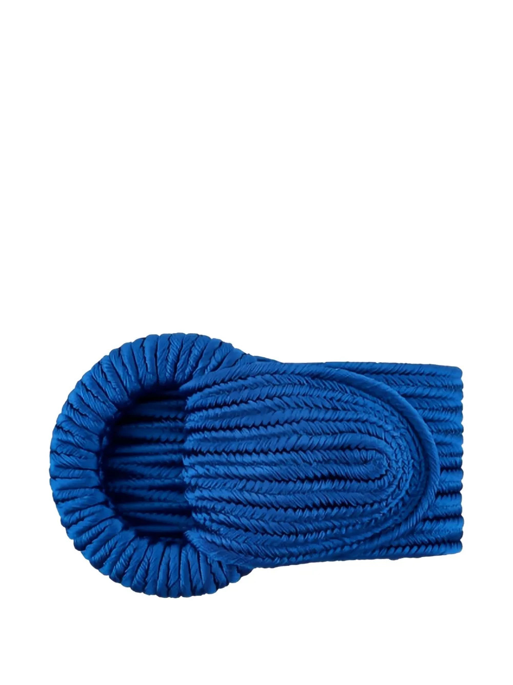 Giorgio Armani fringed buckle belt - Blauw