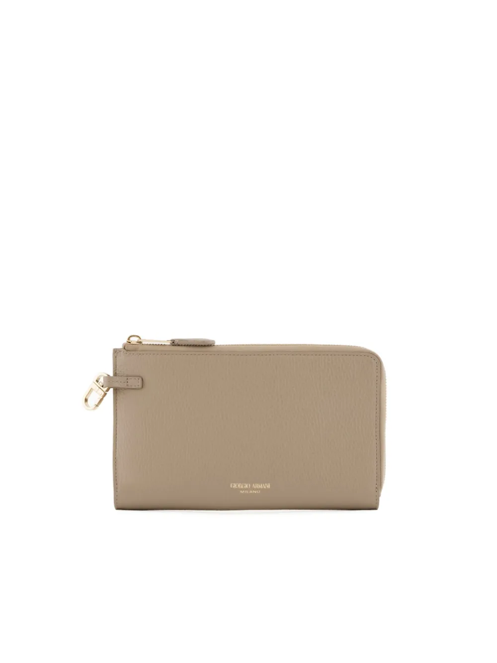 Giorgio Armani Portemonnee met rits - Beige