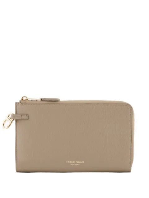 Giorgio Armani zip-around wallet