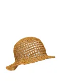 Giorgio Armani crochet-detail sun hat - Neutrals